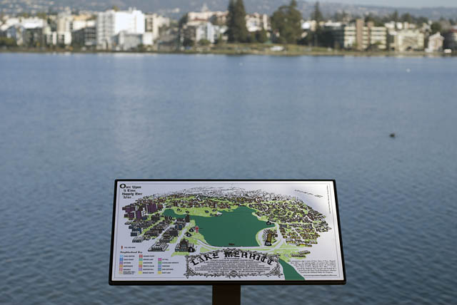 Lake Merritt Interpretive Signage : Surrounding Neighborhoods