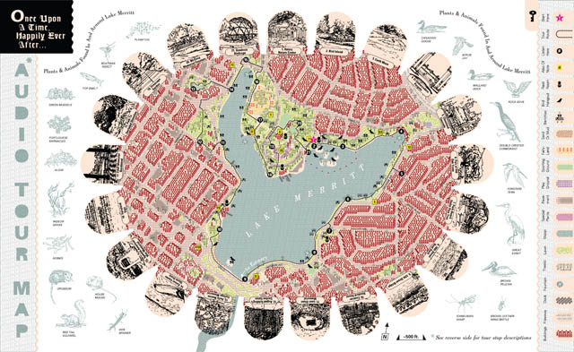 Self-Guided Audio Tour Map
